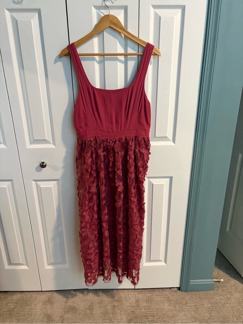 Anthropologie Maeve Virginia midi dress